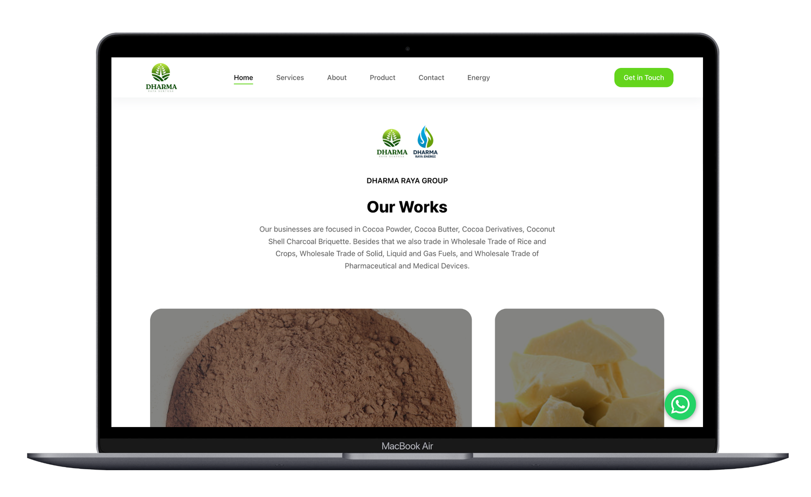 Dharma Jaya Group Website